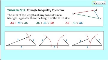 5.5 Triangle Inequalities