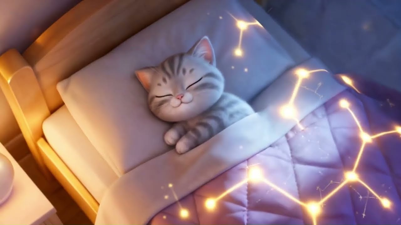 Good Night Toto 🌙 | TotoKitty Bedtime Lullabies | Fall Asleep Fast | 1 Hour🌟