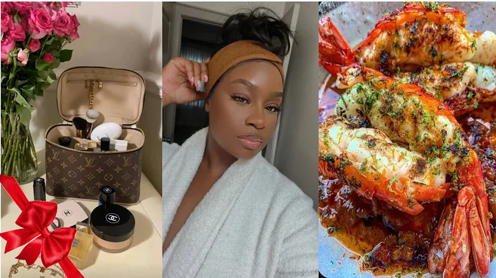 VLOG | NIGHT TIME SKIN ROUTINE | SEAFOOD BOIL | TA...