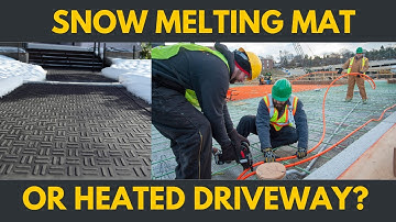 Heated Driveways vs Snow-Melting Mats — Which Is Better? | Expert Comparison by Action Home Services