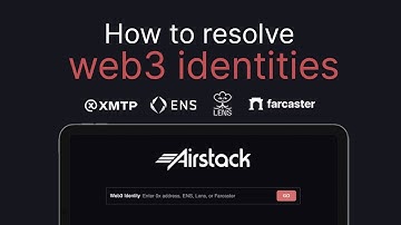 Resolving ENS, Lens, and Farcaster Using AI | Airstack