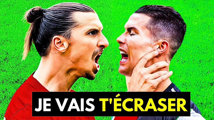 Légendes du Football Qui Se DÉTESTENT