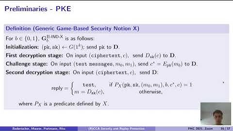 Revisiting (R)CCA Security and Replay Protection