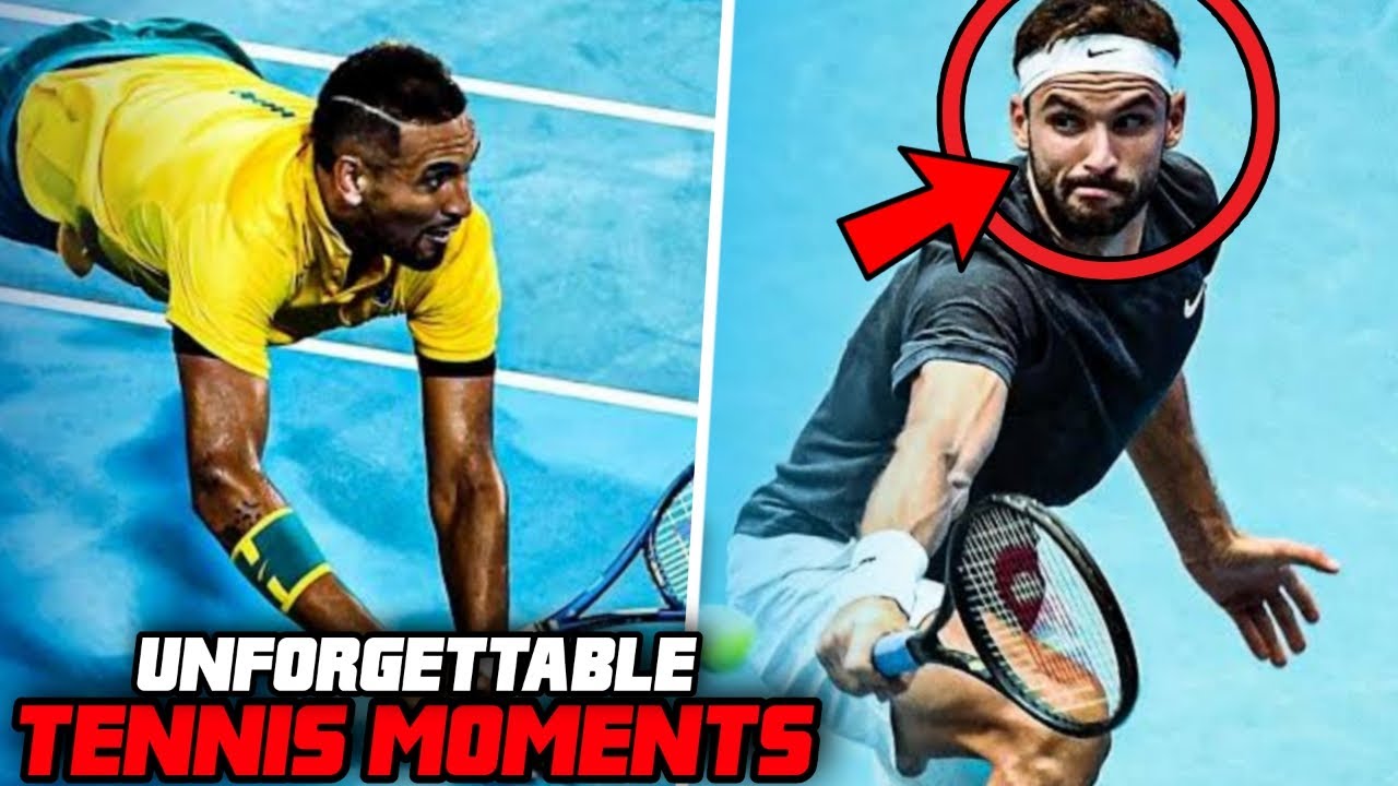 THE BEST TENNIS MOMENTS IMPOSSIBLE TO FORGET!