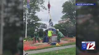 Herman Melville statue arrives in New Bedford