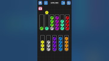 Ball Sort Puzzle by Guru Game: Levels 5801, 5802, 5803, 5804, 5805