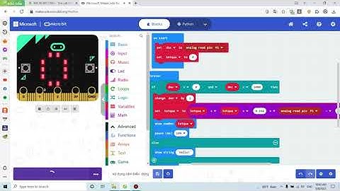 MÁY ĐO CƯỜNG ĐỘ DÒNG ĐIỆN BẰNG MICROBIT TRONG DẠY HỌC STEM