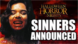 Sinners Announced For Halloween Horror Nights 35 | HHN 35 Livestream Discussion