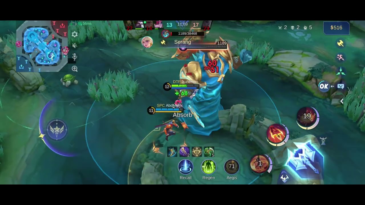 Match 25 Hanabi Push Rank MLBB season 39, Ini kenapa hyper ku yah 😭