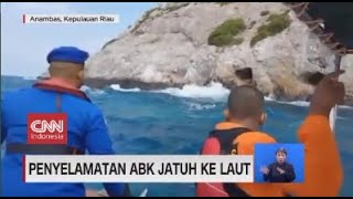 Penyelamatan ABK Jatuh ke Laut