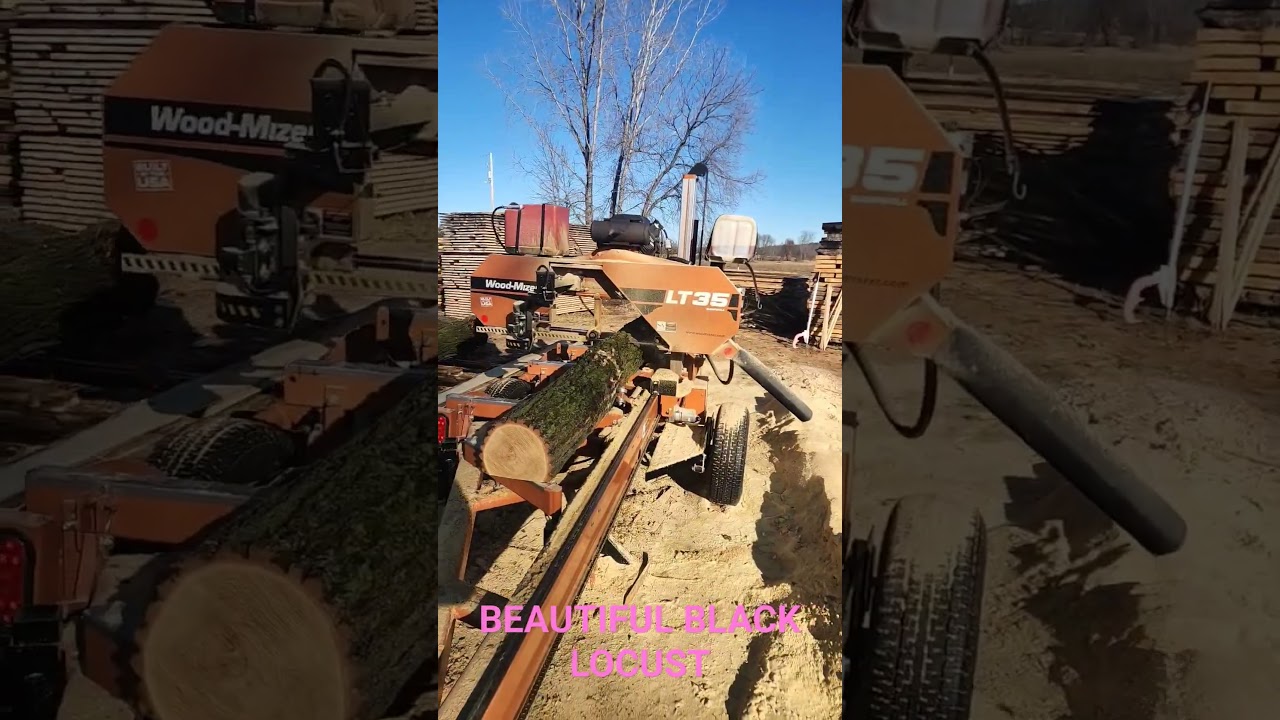 Beautiful Black Locust Milling!!!