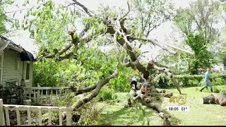 Volunteers help clean up storm damage in Greene County neighborhoods
