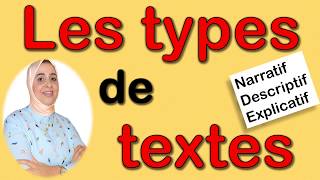 Les types de textes, comment les identifier facilement?