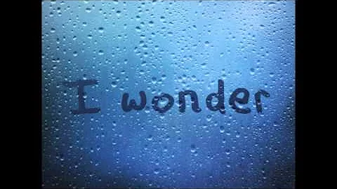 I Wonder, by Rick Wickland