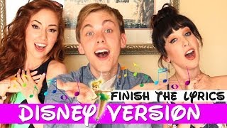 DISNEY CHALLENGE: FINISH THE LYRICS (ft. JON COZART)