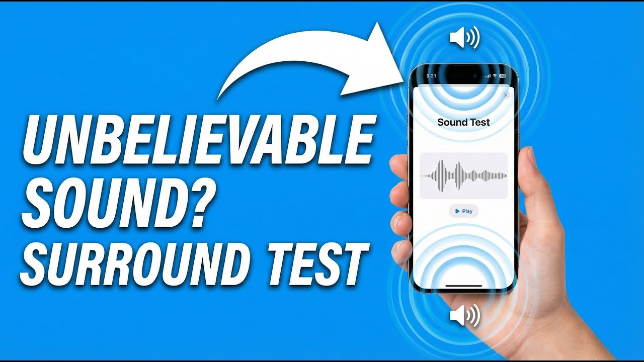 iPhone Surround Sound Test