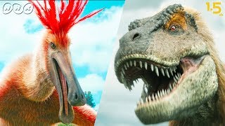 [恐竜CG] 巨大羽毛恐竜・デイノケイルスvs.タルボサウルス| 恐竜超世界 | NHKスペシャル | Japanese dinosaurs CG | NHK