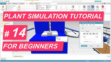 Tecnomatix Plant Simulation Tutorial 14 - How to create your own animated object