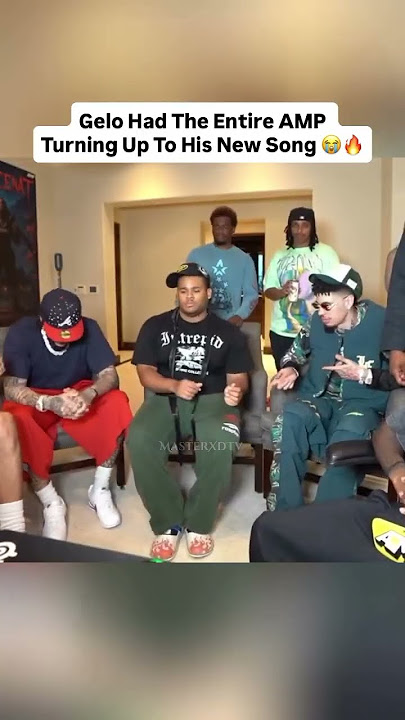The Whole AMP Squad Turns Up to Gelo’s New Song! 🔥🎶