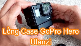 Lồng Case Ulanzi cho GoPro Hero mở rộng gắn được Microphone Pro 3.5mm Mic Adapter