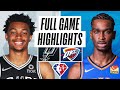 SPURS at THUNDER | FULL GAME HIGHLIGHTS | November 7, 2021