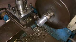 Lathe machine operation Facing, Turning, Grooving and knurling