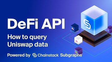 DeFi API. How to query Uniswap data?