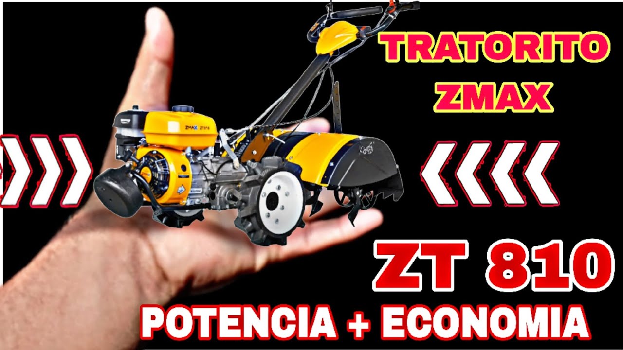 Lançamento da zmax,, tratorito (motocultivador)ZT810 da zmax o
