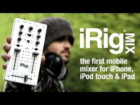 iRig MIX from IK Multimedia - the first mobile mixer for iPhone, iPod, iPad