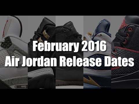 jordan release 2016