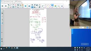 4-7 Notes 2, Quadratic Formula