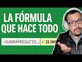Totaliza datos en segundos con SUMAPRODUCTO | Tutorial fácil y potente