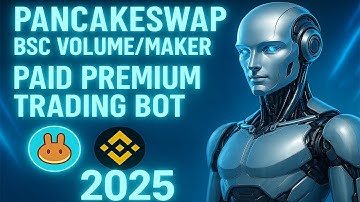 PancakeSwap BSC Volume/Maker Bot Demo | Paid Premium Trading Bot 2025