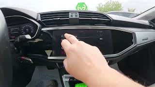 Comment activer/désactiver la recirculation d'air automatique sur AUDI Q3 Facelifting (2015-2018)