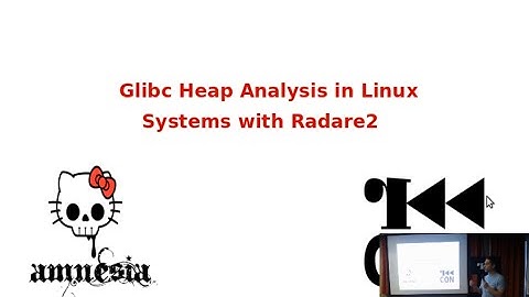 r2con 2016 - n4x0r Heap Analysis