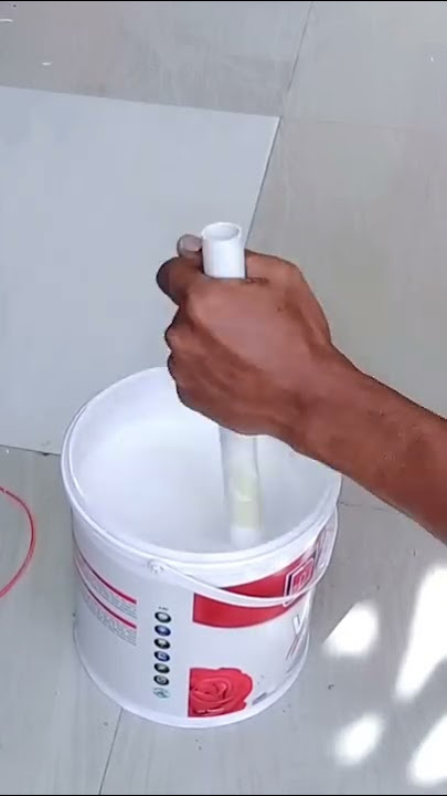 cara mengencerkan cat dinding