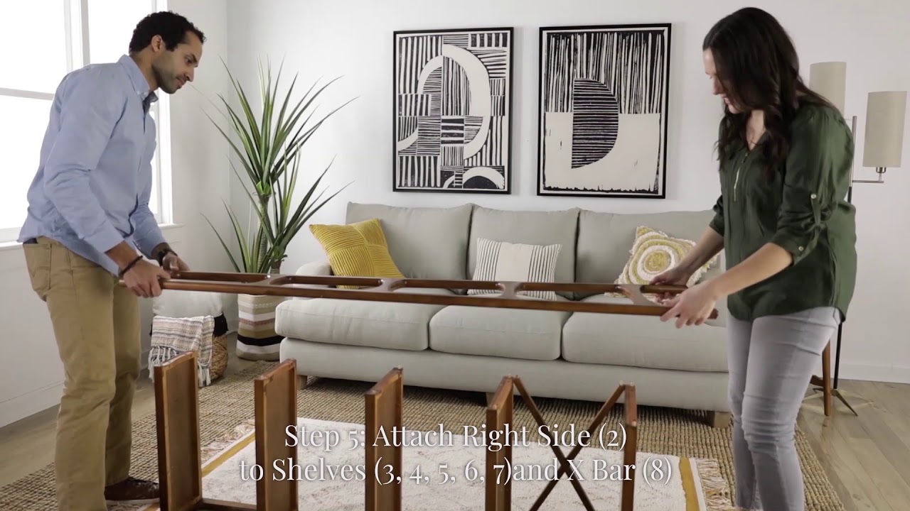 Belham Living Darby Bookcase Assembly Instructions