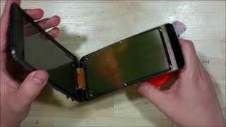 LG G Flex Screen Replacement - Display Removal & Installation