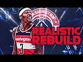 WASHINGTON WIZARDS REALISTIC REBUILD NBA 2K20 