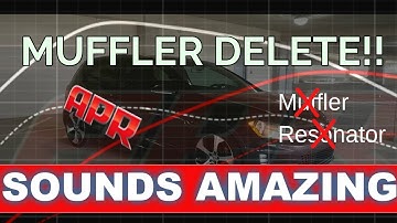 STRAIGHT PIPED MK7 GTI - MK7 Muffler and resonator delete