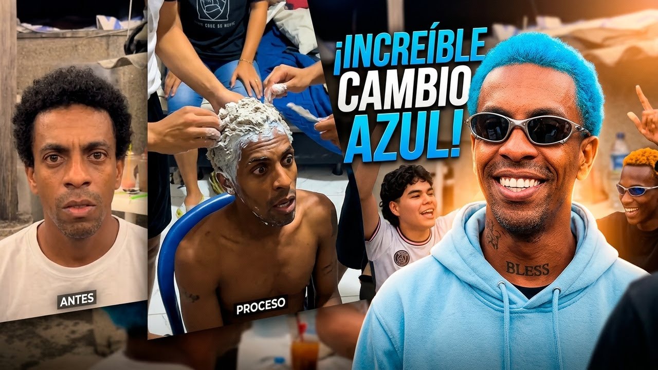 ¡NUEVO LOOK! LE PINTAMOS EL PELO A BLESS 2 💙 - YouTube