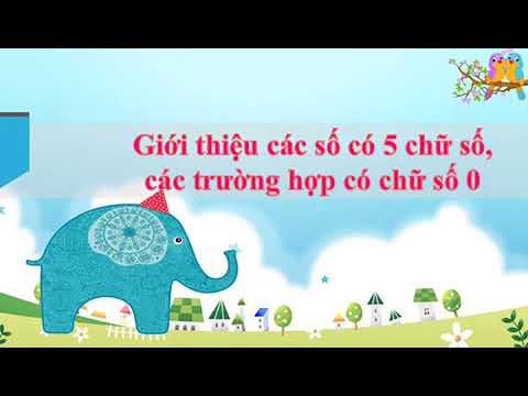 Tuần 27 - KHỐI 3 - TOÁN - CÁC SỐ CÓ 5 CHỮ SỐ