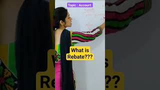 Rebate Meaning accounting journal rebate