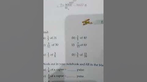 Class-5 Maths, Ch-8 More on Fractions, Ex-8(C)