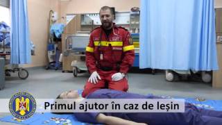 Primul Ajutor În Caz De Leşin