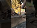 Blacksmith on Fire02 🇺🇸🔥 Hot Iron in Action!⚒️ Sparks Flying Everywhere! 👀💥 Watch The Magic Happen!