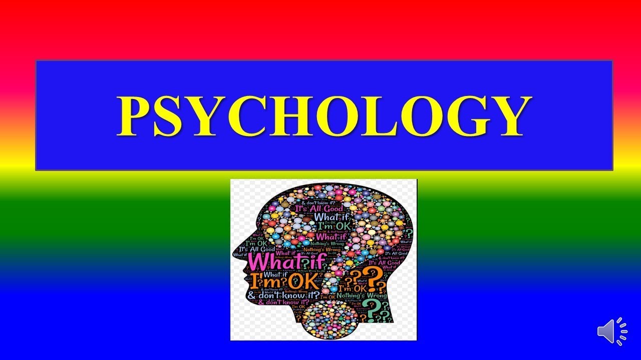 PSYCHOLOGY overview , Terminology , Meaning, Etymology , definition , history , Aims YouTube