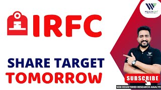 Irfc Share target today | Irfc Share latest news | Irfc Share price target tomorrow