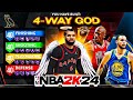 I took DRAKE to PARK in NBA 2K24 and he was a MENACE to KENDRICK LAMAR