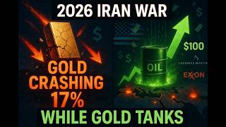Why Gold is CRASHING 17% in 2026 Iran War While Big Money Floods Oil & Defense Stocks